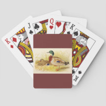 Cartões de Reprodução Clássicos Patos-reais