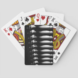 Baralho Cartões de Reprodução Clássicos Pretos e Brancos