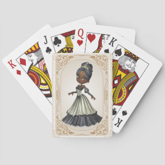 Baralho Cartões de Reprodução da Princesa Americana Africa