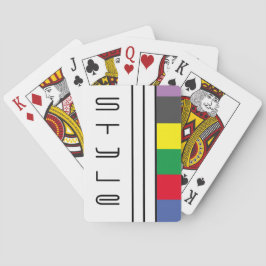 Baralho Cartões de Reprodução de Bicicleta(na moda)