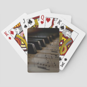 Baralho Cartões de Reprodução de Bicicletas de Piano de Mú