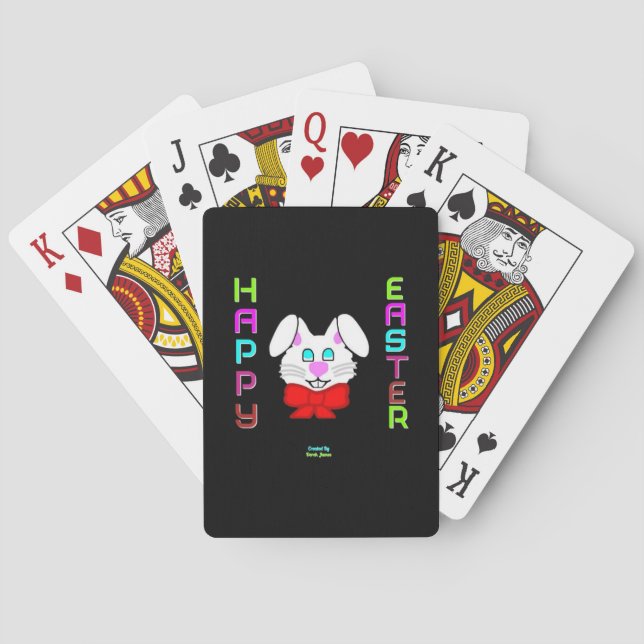 Baralho Cartões de Reprodução de Bunny (Verso)