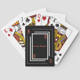 Baralho Cartões de Reprodução de Casino Royale