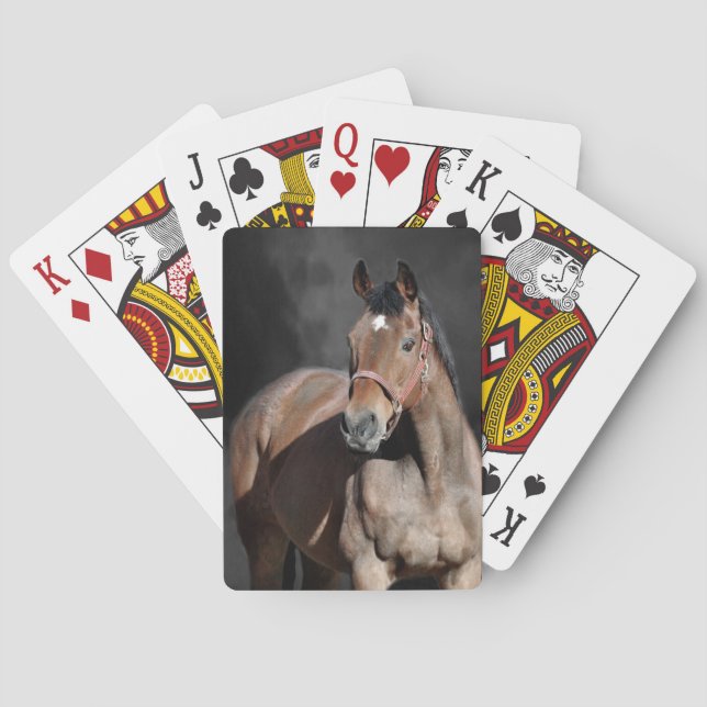 Baralho Cartões de Reprodução de Cavalos (Verso)