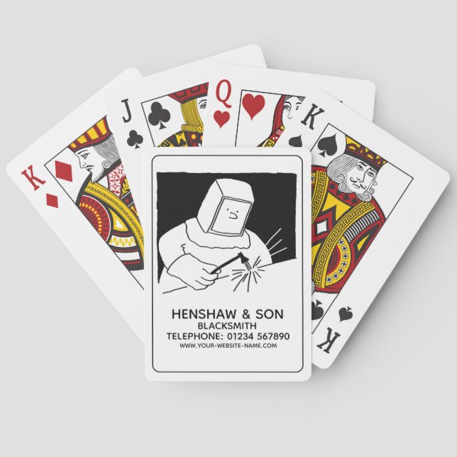 Baralho Cartões de Reprodução de Chaveiro (Verso)