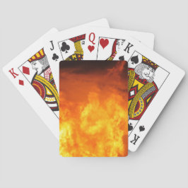 Baralho Cartões de Reprodução de Fogo