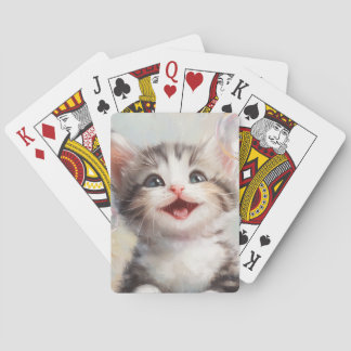 Baralho Cartões de Reprodução de Gato Gato Gato Gato Gato