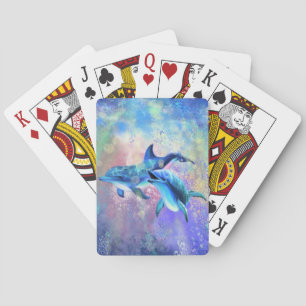 Baralho Cartões de Reprodução de Golfinhos
