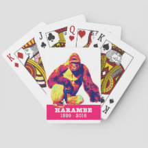 Cartões de Reprodução de Harambe