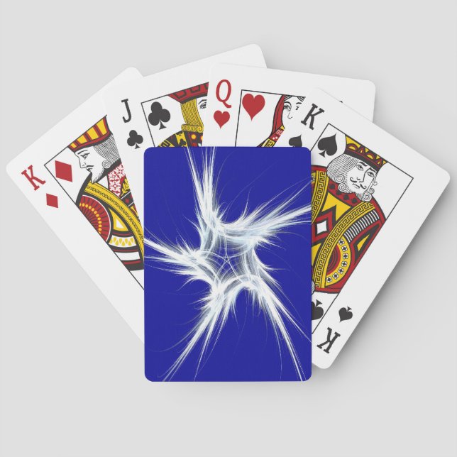 Baralho Cartões de Reprodução de Índice Padrão Abstrato Az (Verso)