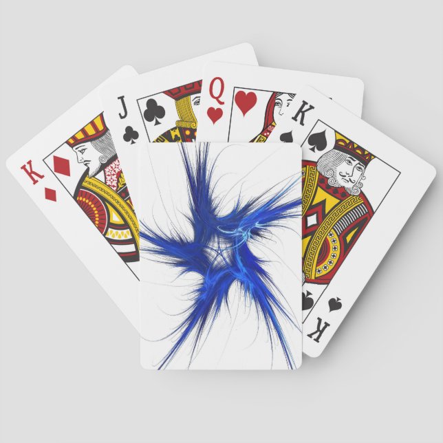 Baralho Cartões de Reprodução de Índice Padrão Abstrato Az (Verso)