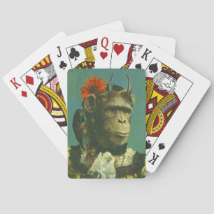 Baralho Cartões de Reprodução de Macacos