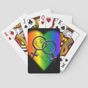 Baralho Cartões de Reprodução de orgulho gay