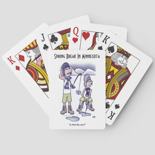 Baralho Cartões de Reprodução de Quebra de Mola (Verso)