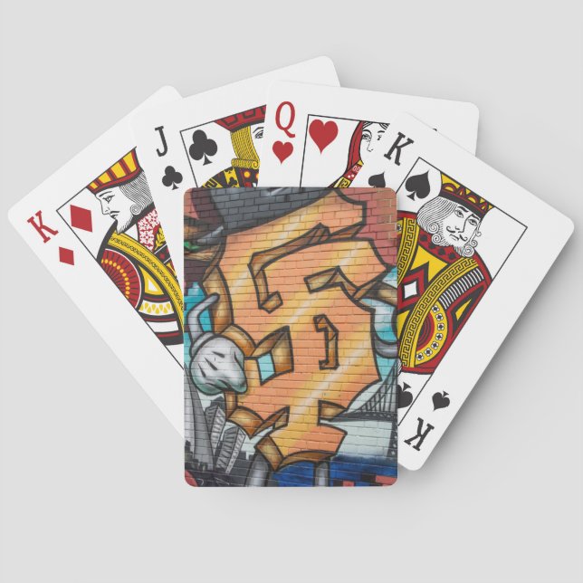 Baralho Cartões de Reprodução de São Francisco (Verso)