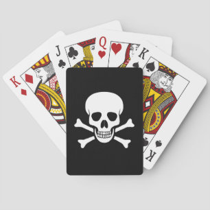 Baralho Cartões de Reprodução de Skull & Crossbones