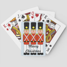 Baralho Cartões de Reprodução de Soldados de Natal