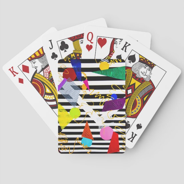 Baralho Cartões de Reprodução de Tempo de Festa (Verso)