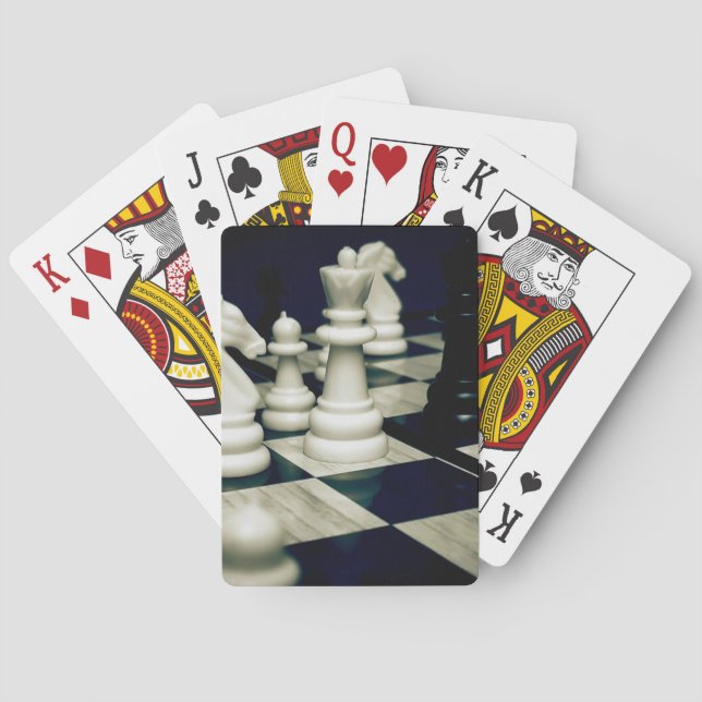Baralho Cartões de Reprodução de Xadrez (Verso)