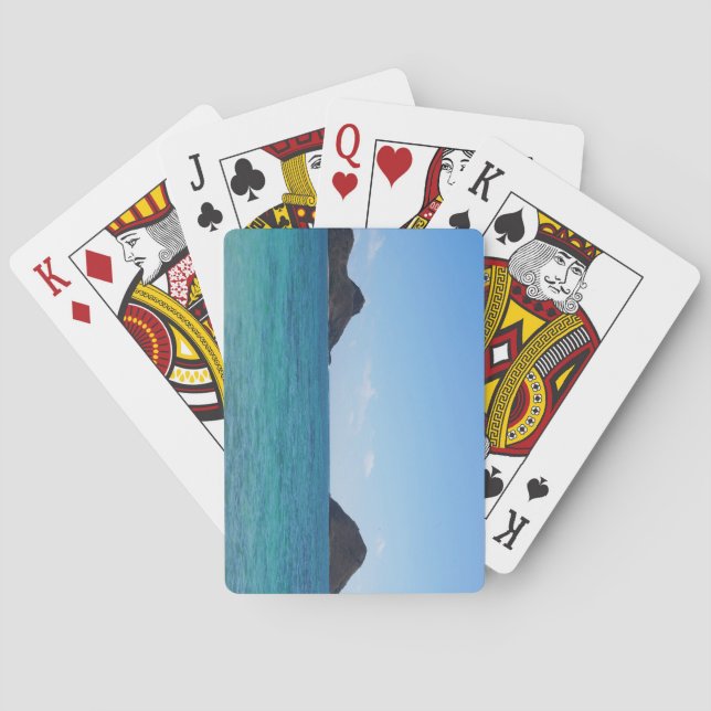 Baralho Cartões de Reprodução do Havaí (Verso)