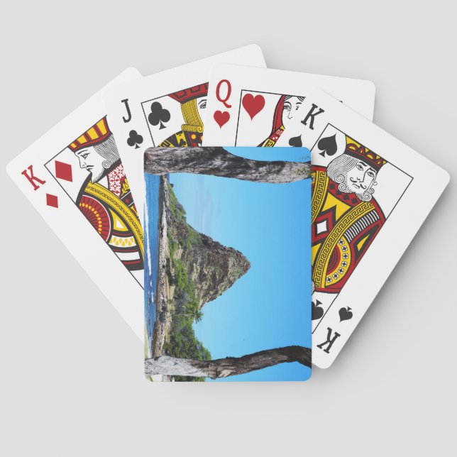 Baralho Cartões de Reprodução do Havaí (Verso)