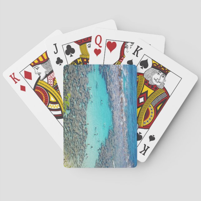 Baralho Cartões de Reprodução do Havaí (Verso)