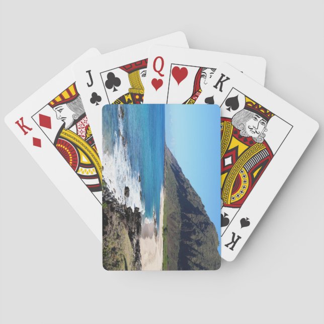 Baralho Cartões de Reprodução do Havaí (Verso)