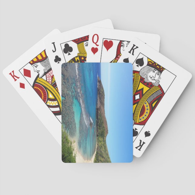 Baralho Cartões de Reprodução do Havaí (Verso)