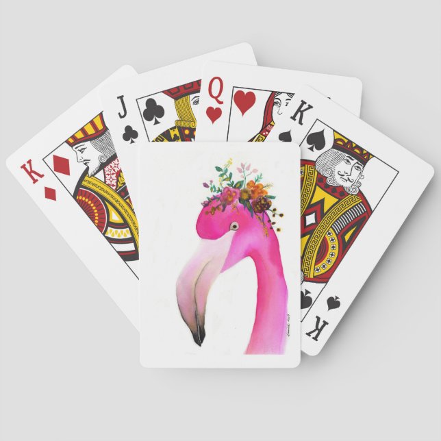 Baralho Cartões de Reprodução "Flo" (Verso)