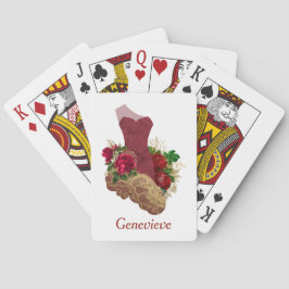 Baralho Cartões de Reprodução Personalizados para Bridesma