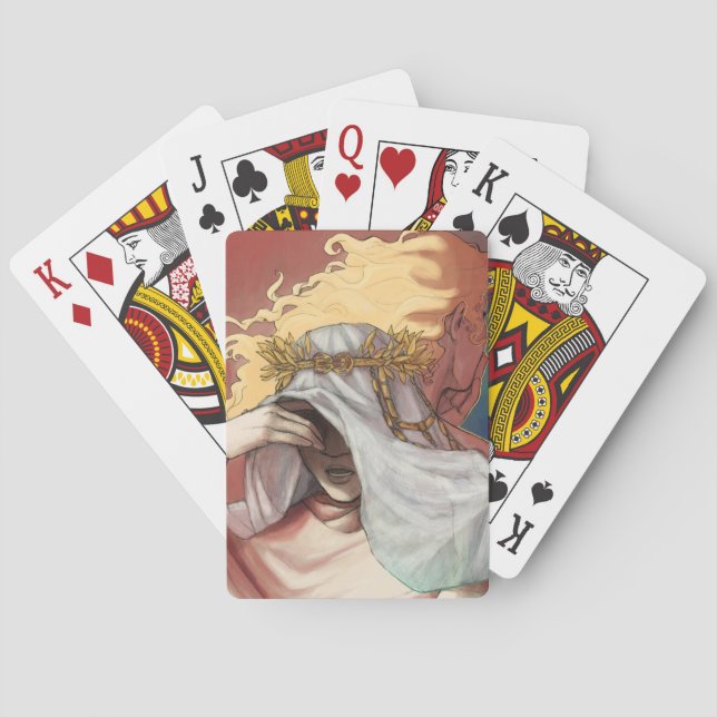 Baralho Cartões de Reprodução ruais e Psyche (Verso)