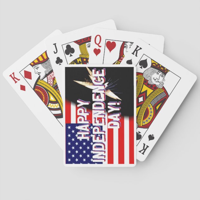 Baralho Cartões do Dia da Independência (Verso)