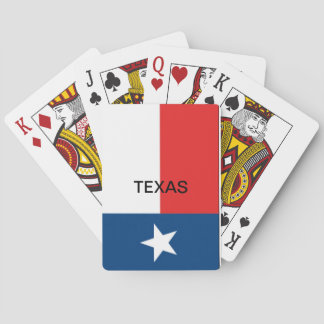 Baralho Cartões para jogar Sinalizador do Texas