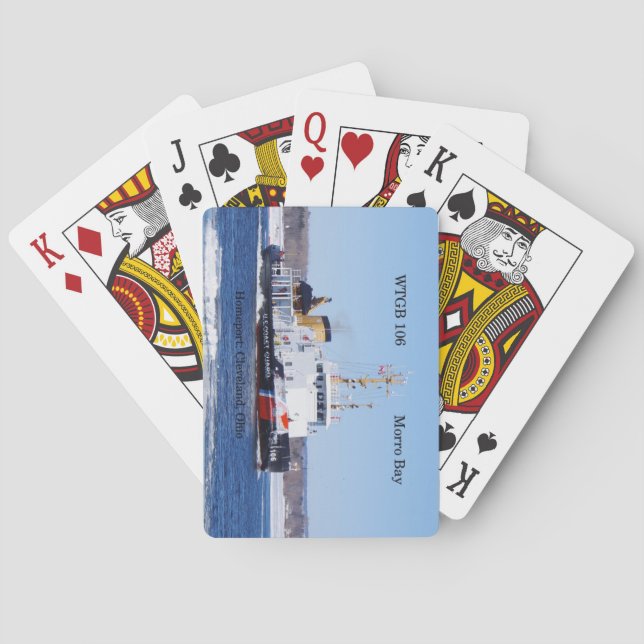 Baralho Cartões para jogar WTGB 106 Morro Bay (Verso)