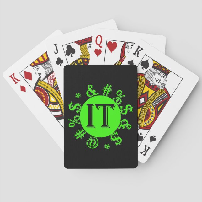 Baralho Cartões Poker (Verso)