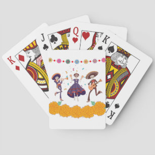 Baralho Cartões Poker Dia De Muertos