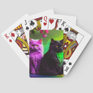 Baralho Cartões Poker para o Cat Lover