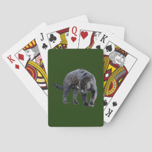 Baralho Cartões verdes do Poker Jaguar Diablo