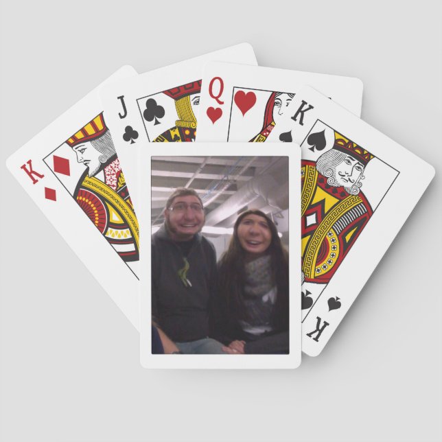 Baralho Cartoonistas do bobo Design (Verso)