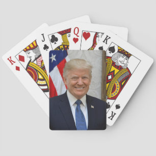 Baralho Casa Branca do Presidente Americano Donald Trump