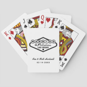 Baralho Casados no Fabuloso Las Vegas Branco Preto