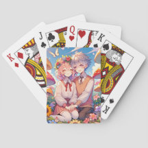 Casal de animação de Fofinho bonito