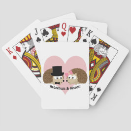Baralho Casal Hedgehugs e Kisses Hedgehog