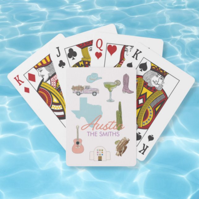 Baralho Casamento de Austin Texas Bachelorette (Criador carregado)