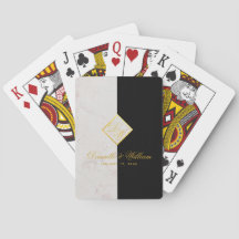 Casamento Dourado do Mármaco Branco Negro Elegante