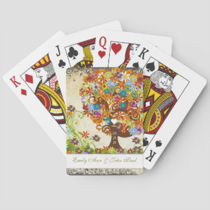 Baralho Casamento Encantado do Branch do Lado da Floresta