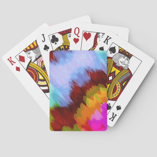 Baralho Cascata aquosa, natureza 2 (Verso)