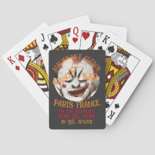 BARALHO CASSOULET DO PAYASO MALIGNO BAR PARIS FRANÇA