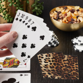 Baralho Castanho-Leopardo