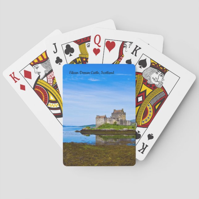 Baralho Castelo de Eilean Donan, Escócia (Verso)